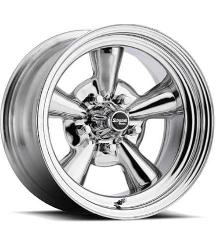 Amazon.com: AWC 67 Supreme Natural Wheel with Chrome,Steel (14 x 7